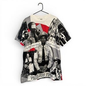 Vintage 90’s Andy Griffith Graphic Tee - Black, White, Red Size XL